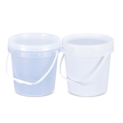 3L recycelte klare Farbe PP Plastikbehälter und akzeptable Kunden-Logo-Akzeptanz
