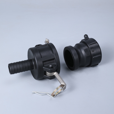 1 Zoll 1,5 Zoll 2 Zoll Plastik Camlock Schnellanschluss für IBC Tankventil Anpassung Adapter