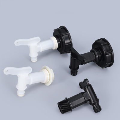 Plastik IBC Tank Adapter Schnellanschluss Ventil Schlauch Schalter Anschlussbefestigungen 3/4 
