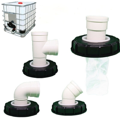 Muster Anpassung IBC Tank Ellenbogen Rohrverbindung und Teile Sanitäranlagen 24,5cm