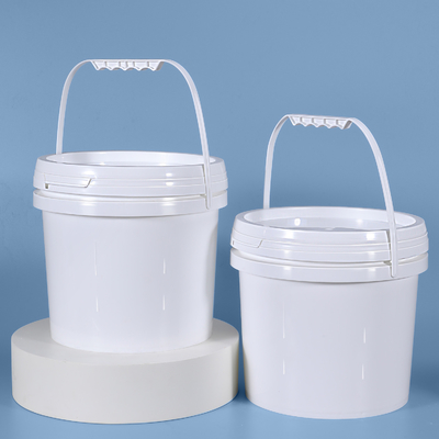 4L Plastik-PP-Eimer mit Verschlussdeckel