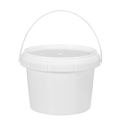 500 ml Plastikbehälter mit Griff für Flüssighonig Joghurt Popcorn Verpackung