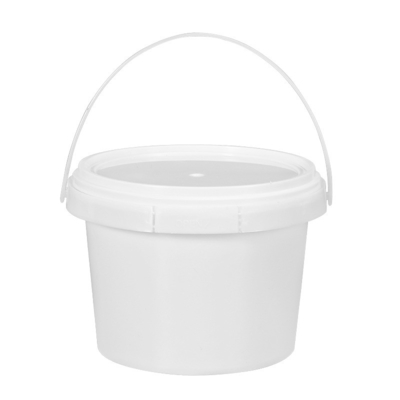 300 ml langlebiger Eiscontainer in weiß/klar/schwarz für umweltfreundliche Lebensmittelverpackungen
