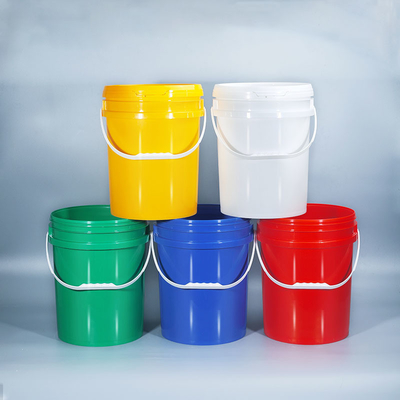 Lebensmittelsicherheit 5 Liter Seidenbildschirmdruck Plastikbehälter für Farbe Popcorn Behälter