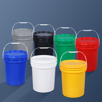 Farbe Verdicken 5 Gallonen Plastik Eimer mit Griff Dichtung Schraube auf Deckel und Strohbehälter