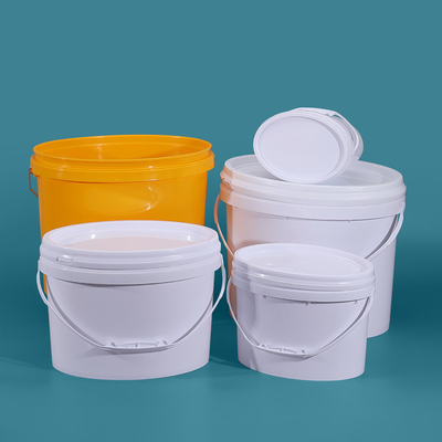 OEM Farbdruck 6L-19L Oval PP Plastik Eimer Trommel Eimer Behälter mit Halter