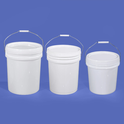 Probe geliefert 20 Liter BPA-freies, recycelbares Farbbehälter mit Eisengriff und -deckel