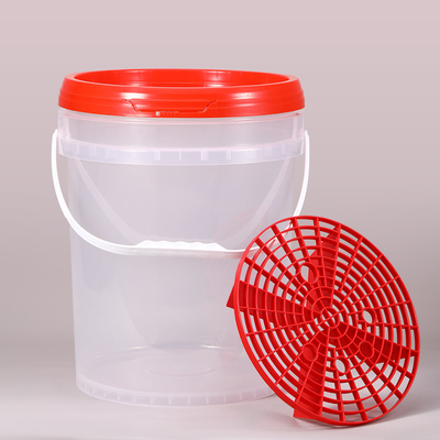 26 cm Sandfilter-Gitter-Autowaschwerkzeug PP 20L 5 Liter Plastikbehälter mit Gamma-Deckel