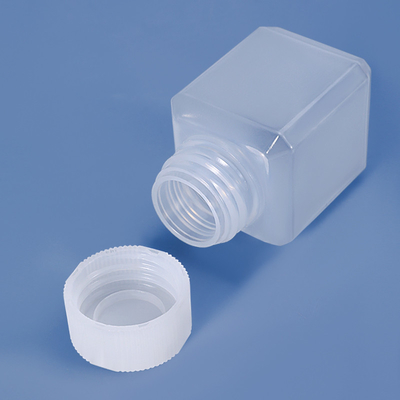 Durchsichtig 60 ml Schmalhals Viereckflasche Lebensmittelqualität