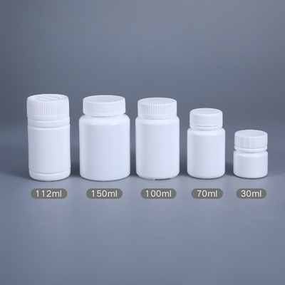 70 ml HDPE-Plastik Apotheke leere Pillenflaschen