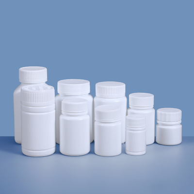 Leere runden 112 ml HDPE-Pillenflaschen 90 mm Höhe Umweltschonend