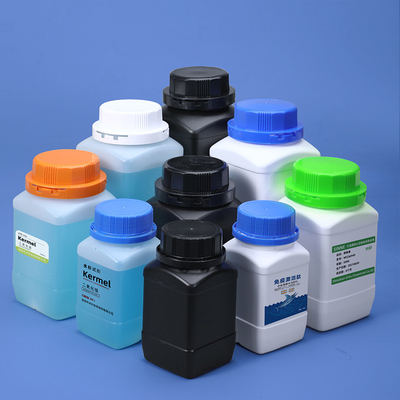 Durchsichtige weiße, breite und quadratische Plastikflaschen 500 ml OEM