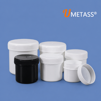 Großhandel PP-Schrauben-Kunststoffgefäße 50 ml-300 ml mit Aluminiumfolie-Liner