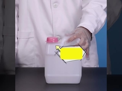 1L Quadrat Plastik-Jerry-Dose mit Schraubdeckel