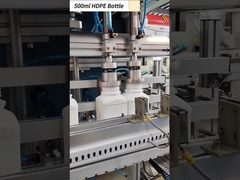 500 ml Breithals-Quadratflasche aus HDPE-Material Zylinderkörper