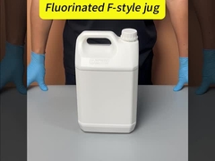 1 Gallon Fluorid Quadrat Jerry Dose Hdpe Flaschen Siebdruck
